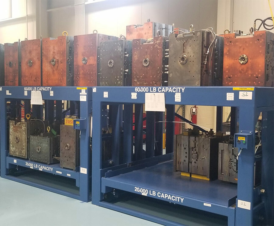 Pneumatic Roll-Out Racks